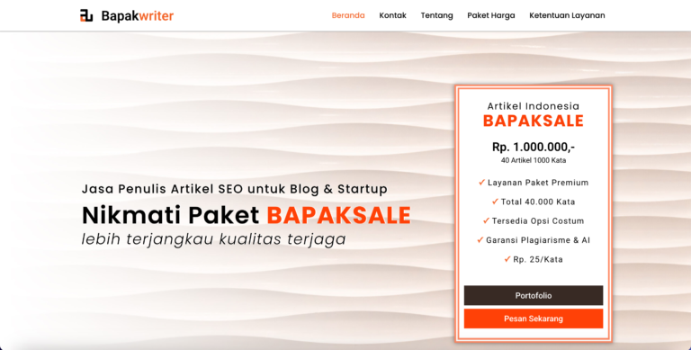 portofolio website digiskema bapakwriter.com